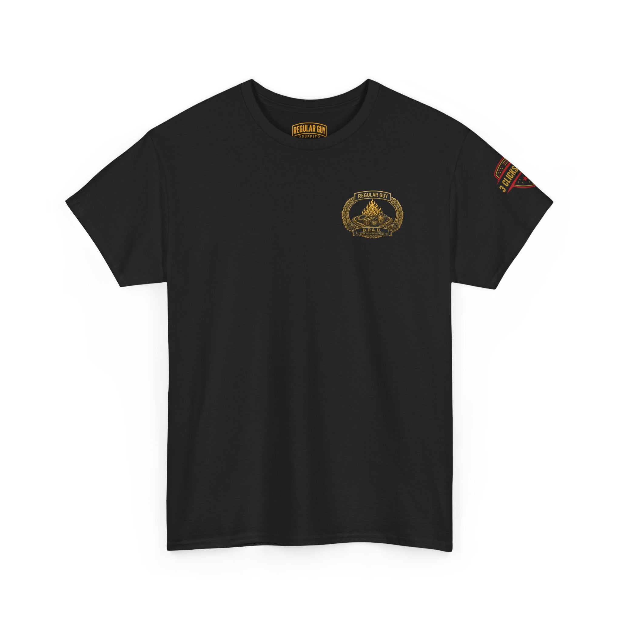 Regular Guy Supply - Burn Pit Action Badge Tee