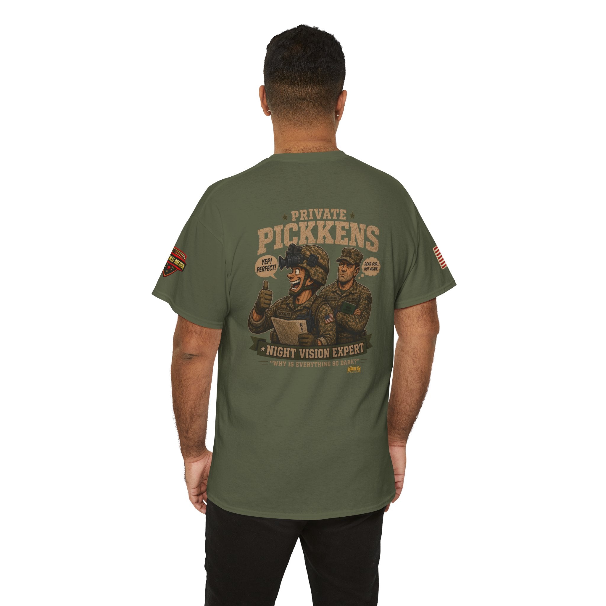 Regular Guy Supply - Private Pikkens "Night Vision Expert" Tee