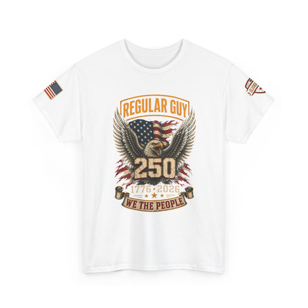 Regular Guy Supply — America 250 Tee | We The People | 1776-2026