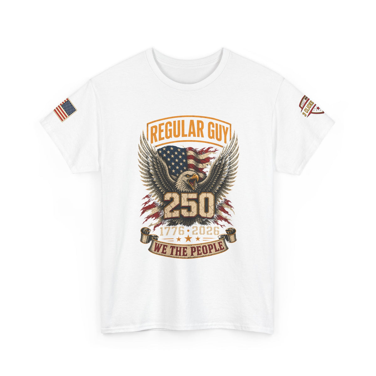 Regular Guy Supply — America 250 Tee | We The People | 1776-2026