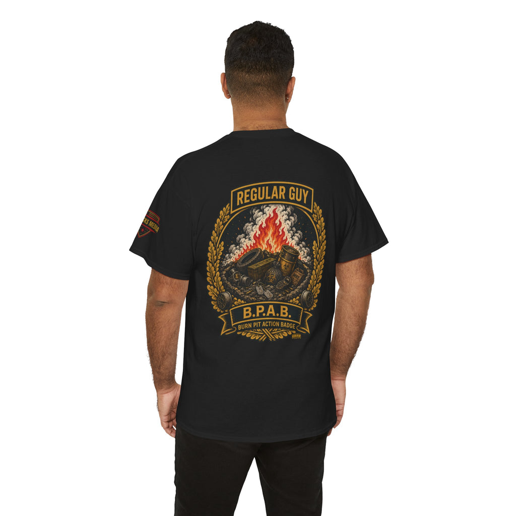 Regular Guy Supply - Burn Pit Action Badge Tee