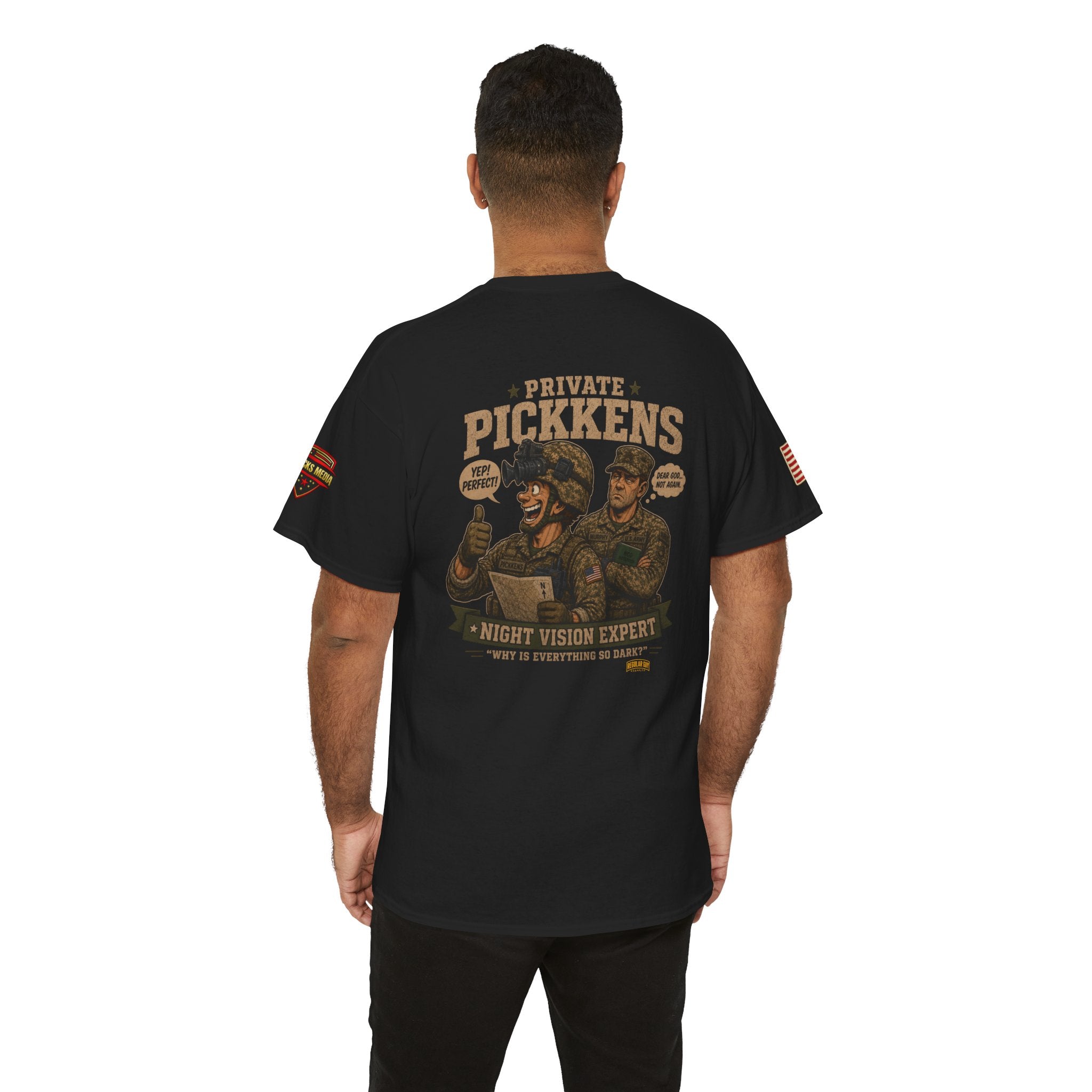 Regular Guy Supply - Private Pikkens "Night Vision Expert" Tee