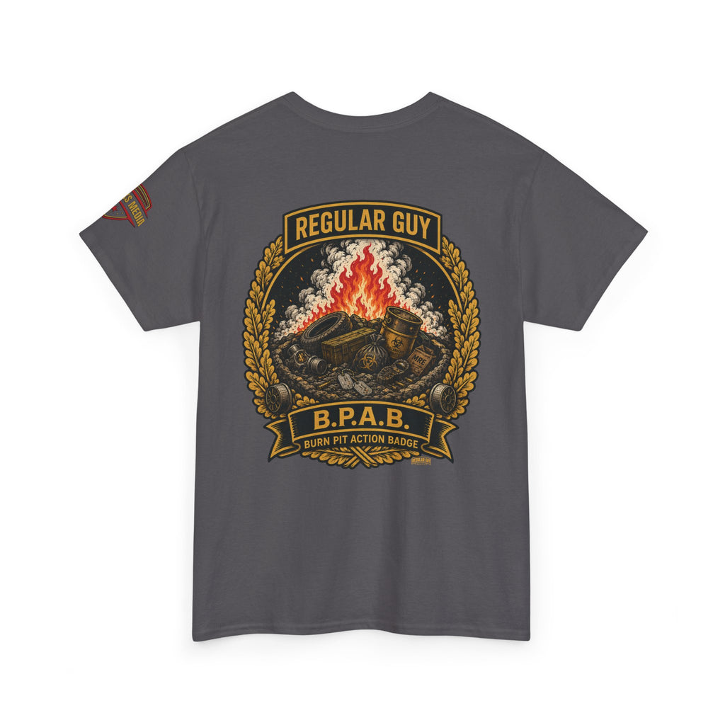 Regular Guy Supply - Burn Pit Action Badge Tee