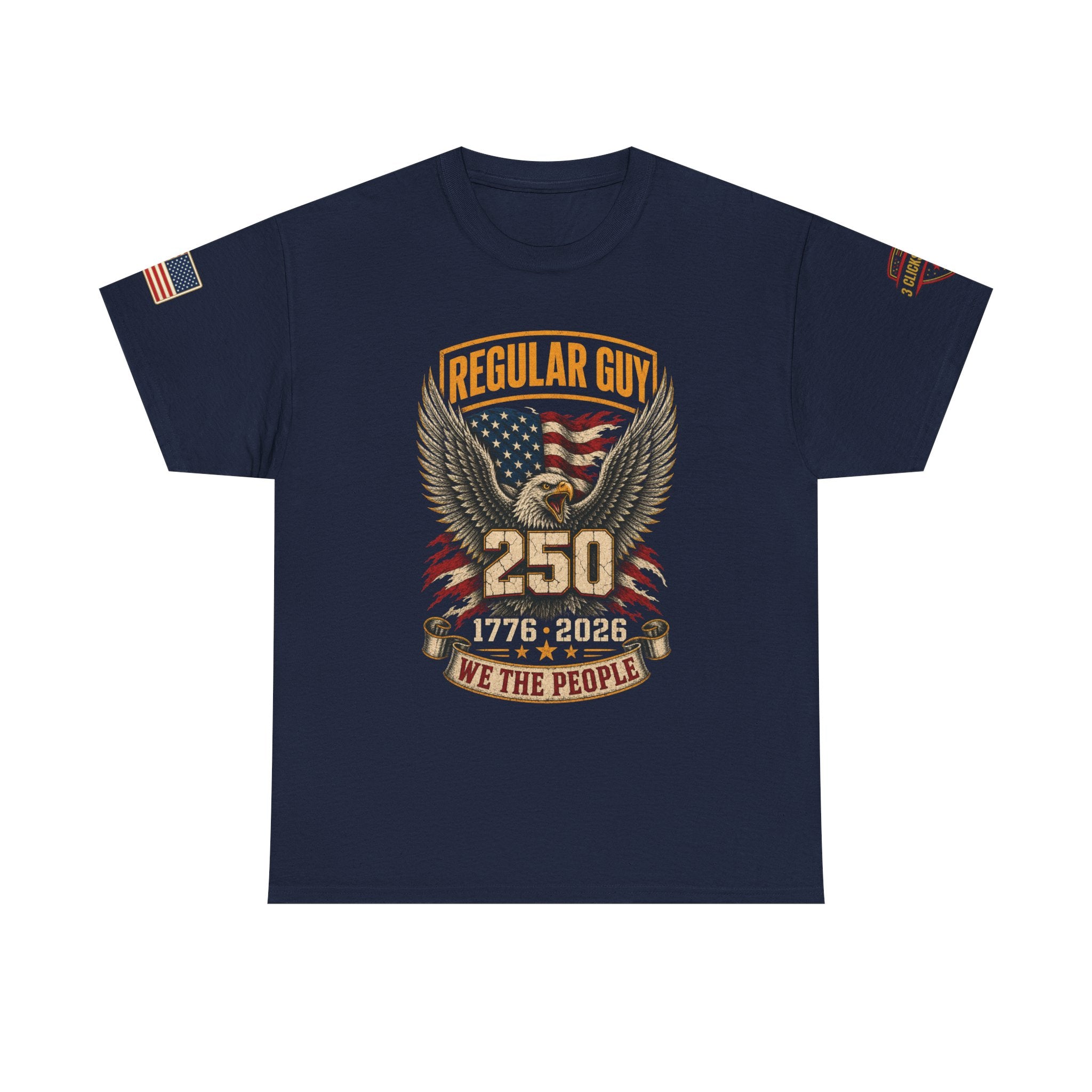 Regular Guy Supply — America 250 Tee | We The People | 1776-2026