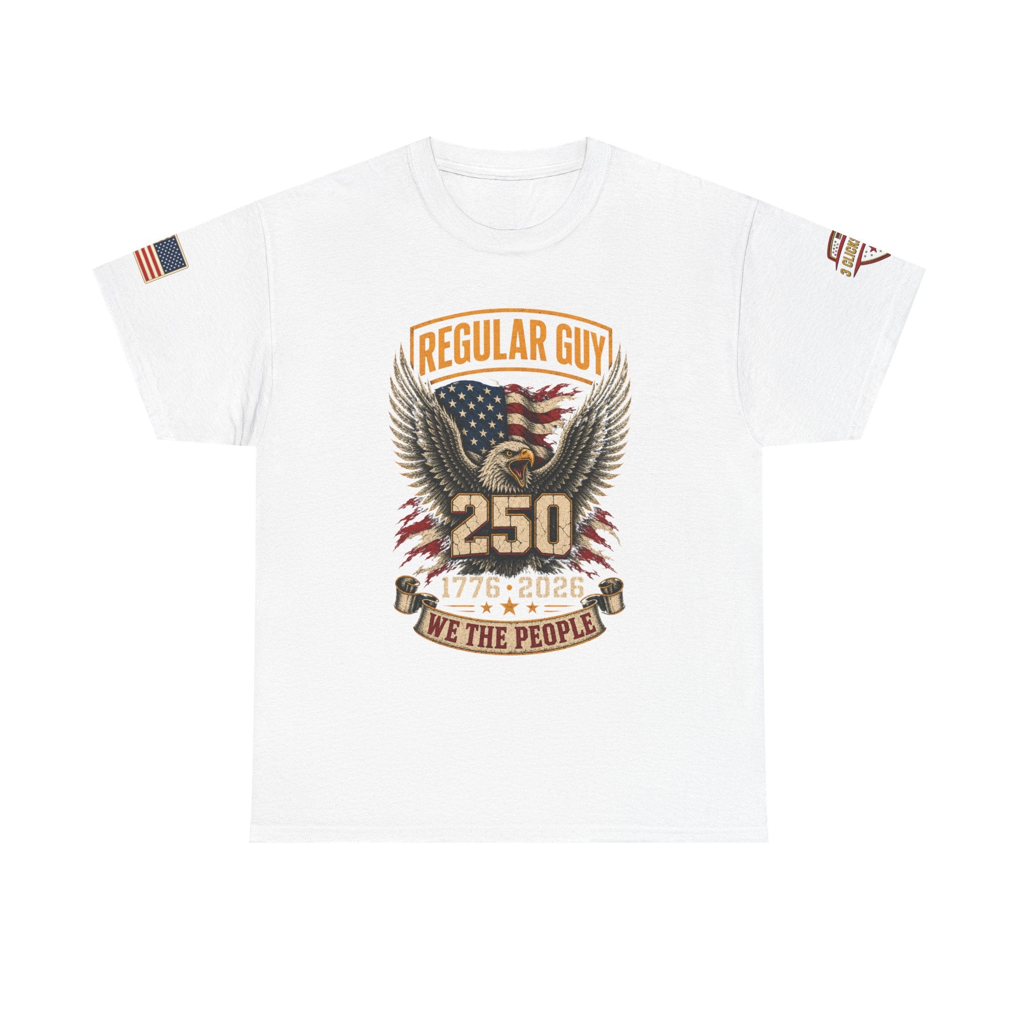 Regular Guy Supply — America 250 Tee | We The People | 1776-2026