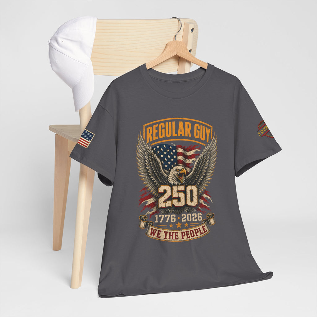 Regular Guy Supply — America 250 Tee | We The People | 1776-2026