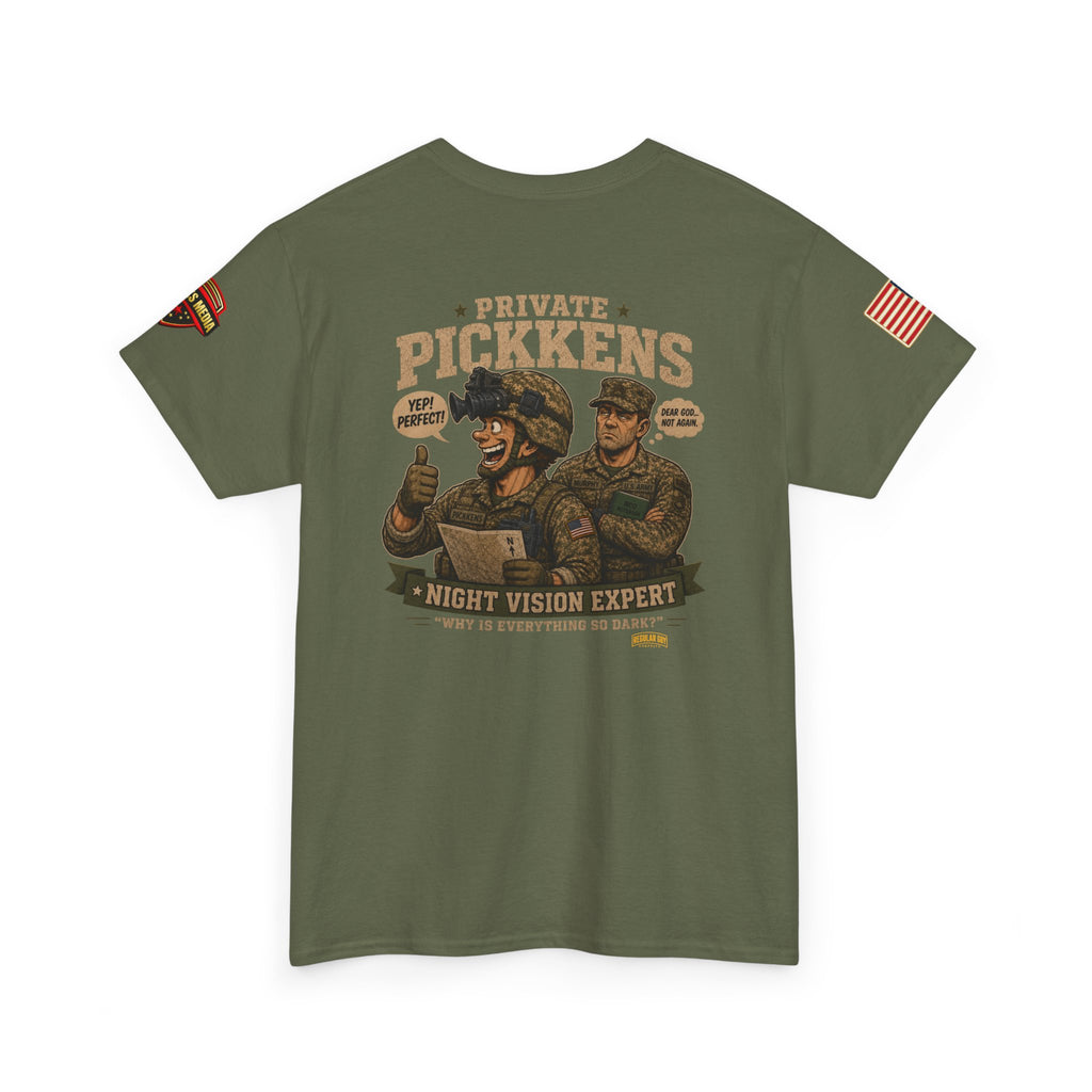 Regular Guy Supply - Private Pikkens "Night Vision Expert" Tee