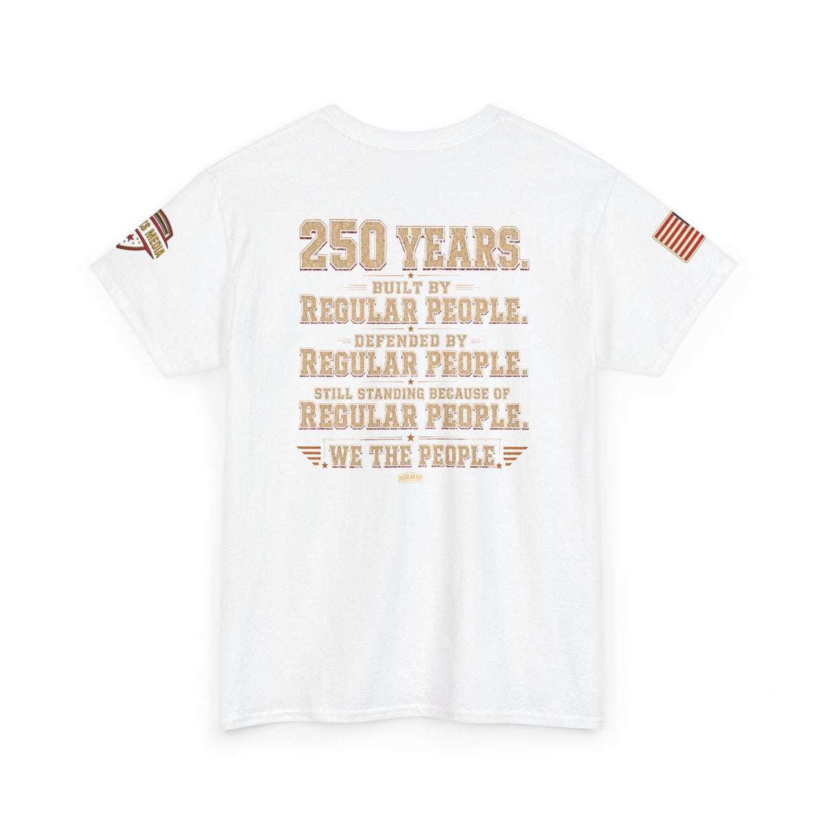 Regular Guy Supply — America 250 Tee | We The People | 1776-2026