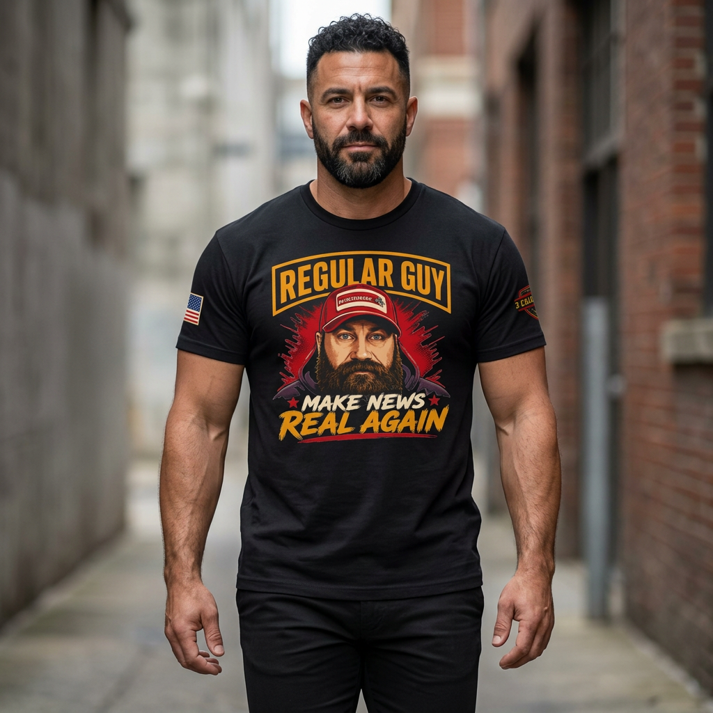 Regular Guy Supply — Make News Real Again Tee