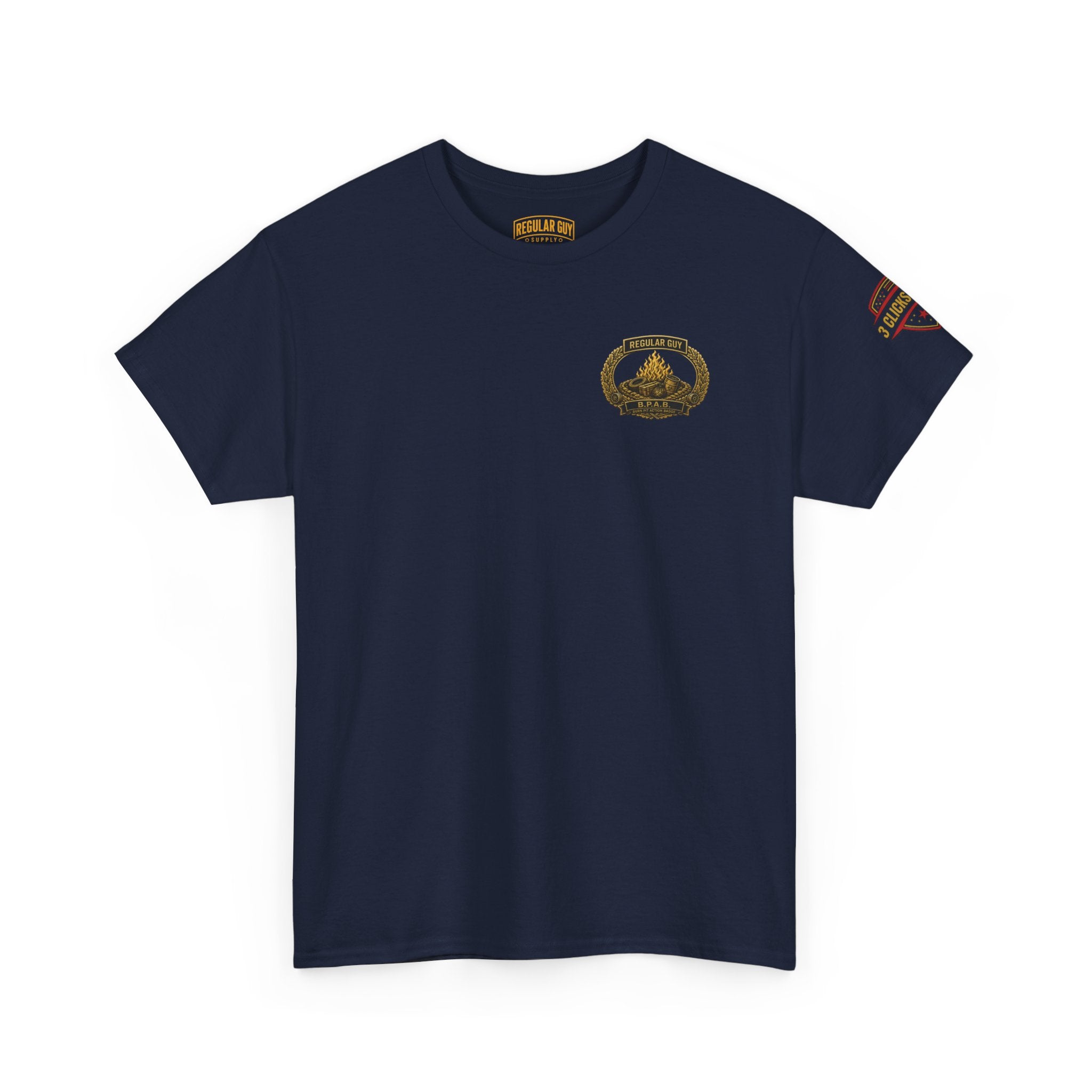 Regular Guy Supply - Burn Pit Action Badge Tee