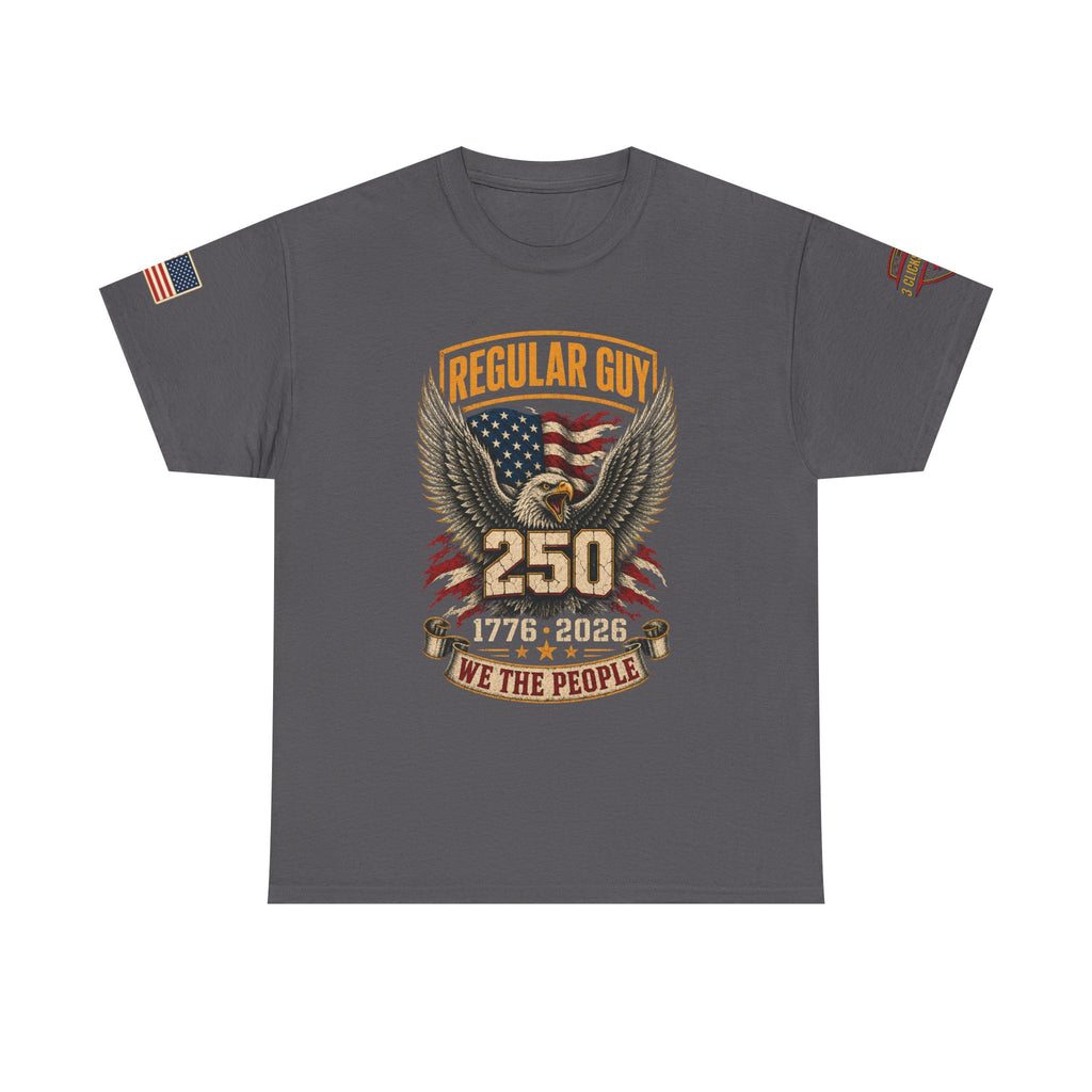 Regular Guy Supply — America 250 Tee | We The People | 1776-2026