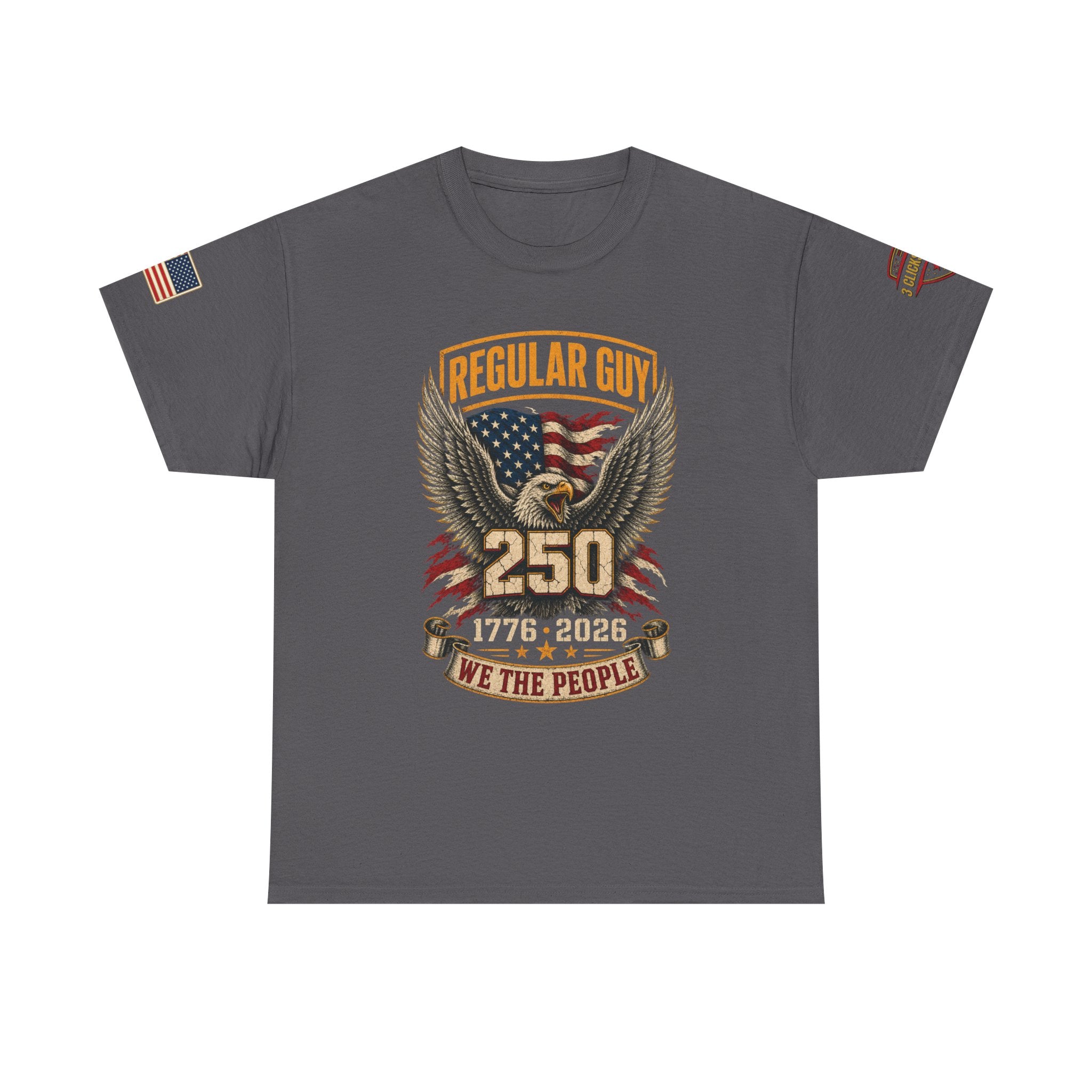 Regular Guy Supply — America 250 Tee | We The People | 1776-2026