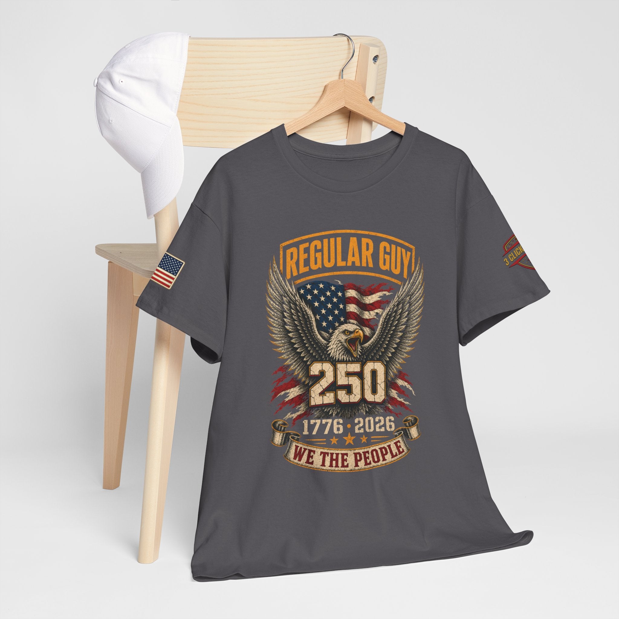 Regular Guy Supply — America 250 Tee | We The People | 1776-2026