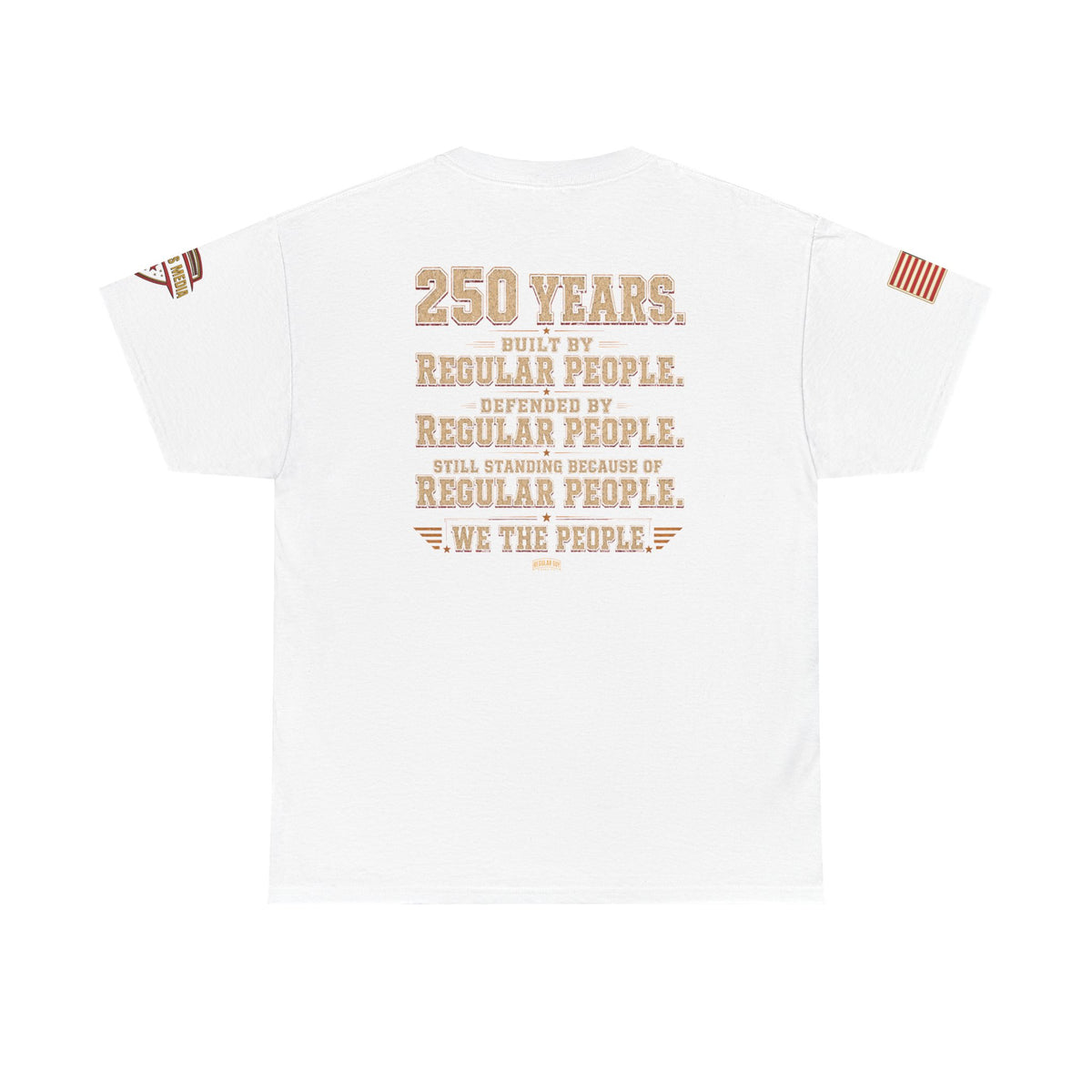Regular Guy Supply — America 250 Tee | We The People | 1776-2026