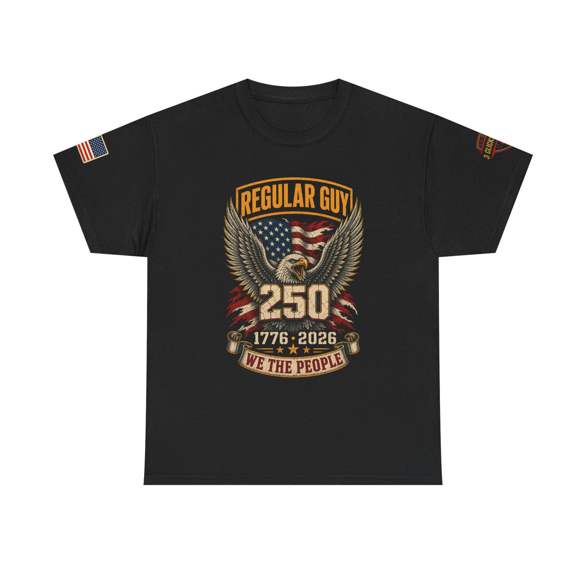 Regular Guy Supply — America 250 Tee | We The People | 1776-2026
