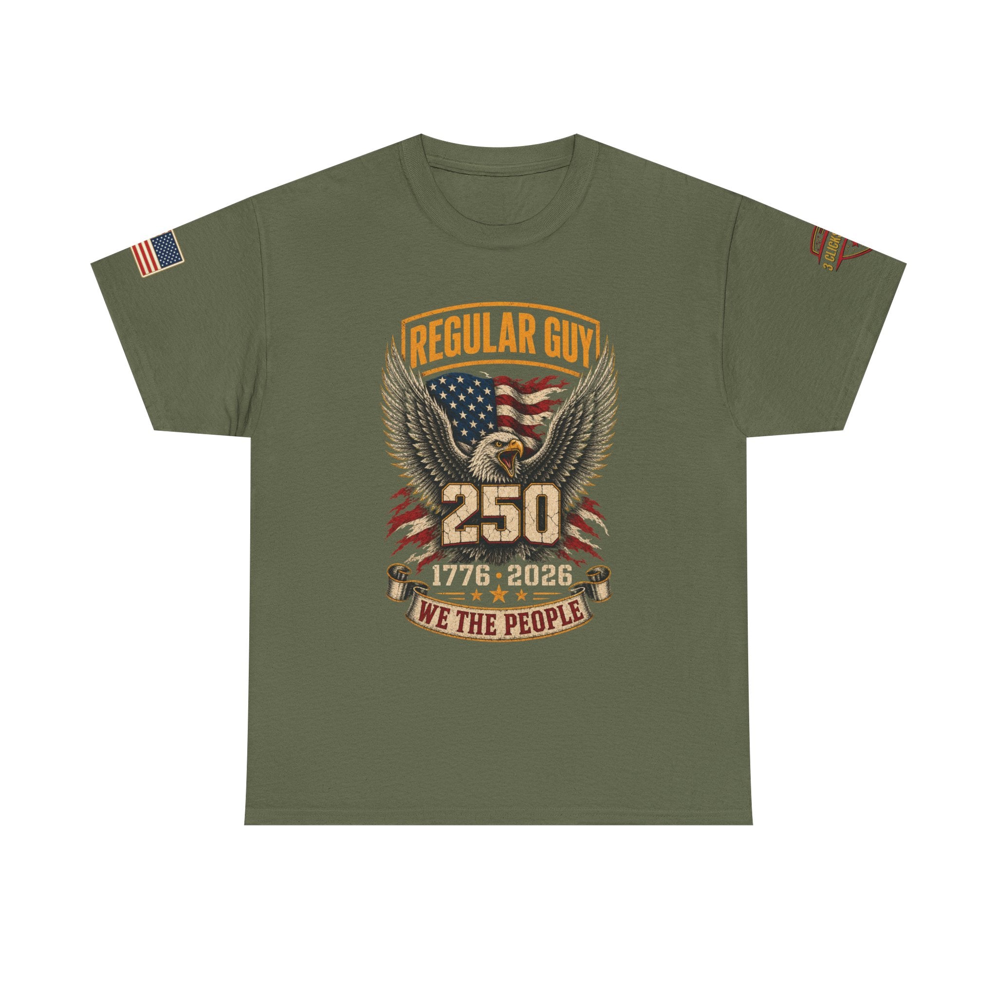 Regular Guy Supply — America 250 Tee | We The People | 1776-2026