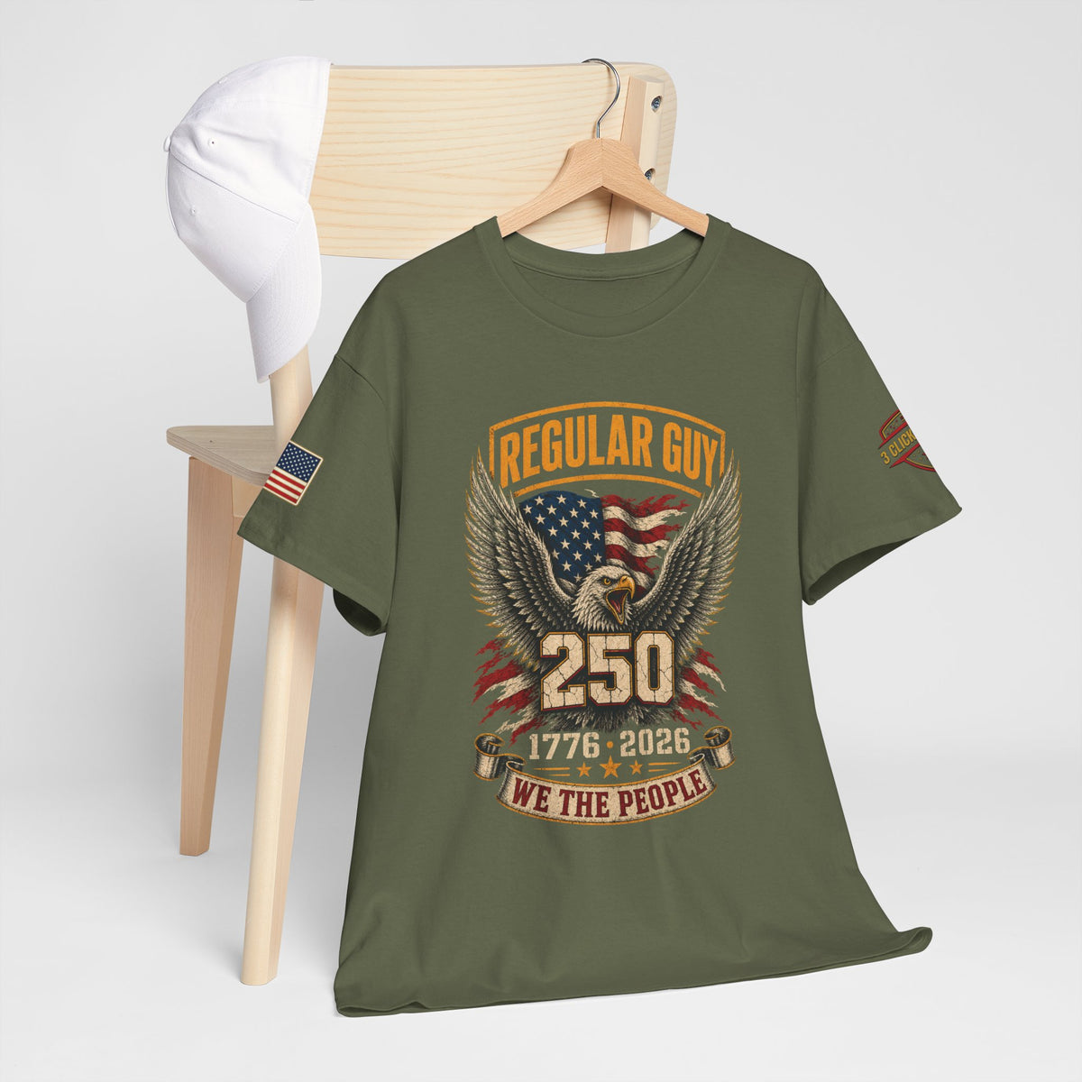 Regular Guy Supply — America 250 Tee | We The People | 1776-2026