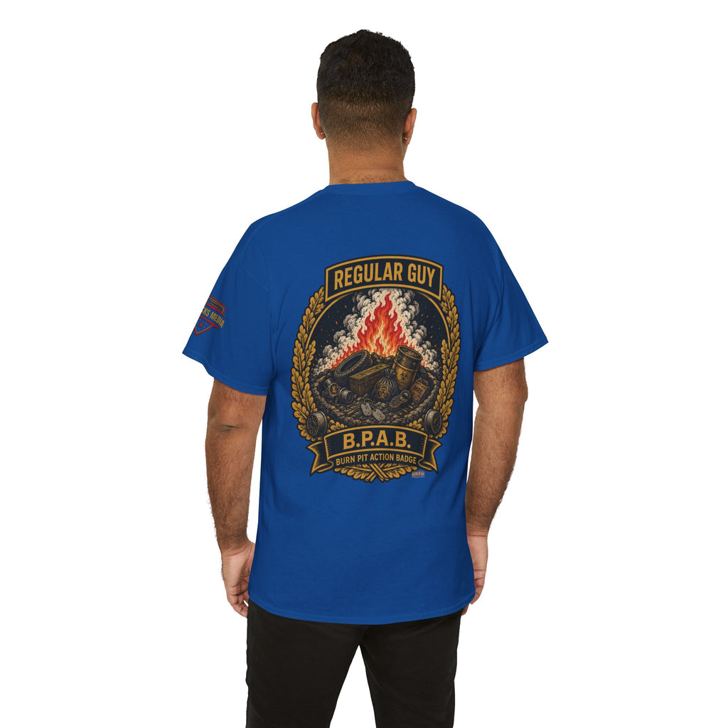 Regular Guy Supply - Burn Pit Action Badge Tee