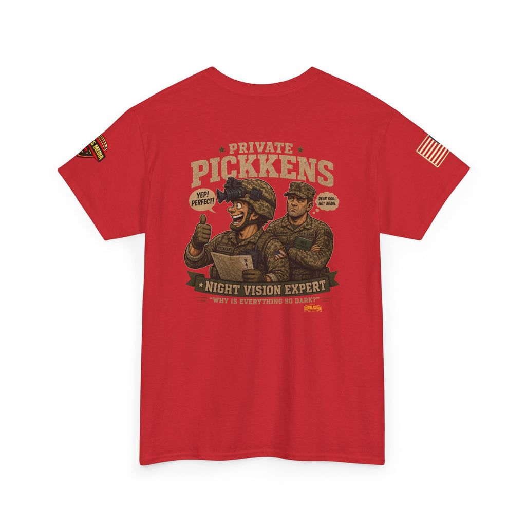 Regular Guy Supply - Private Pikkens "Night Vision Expert" Tee