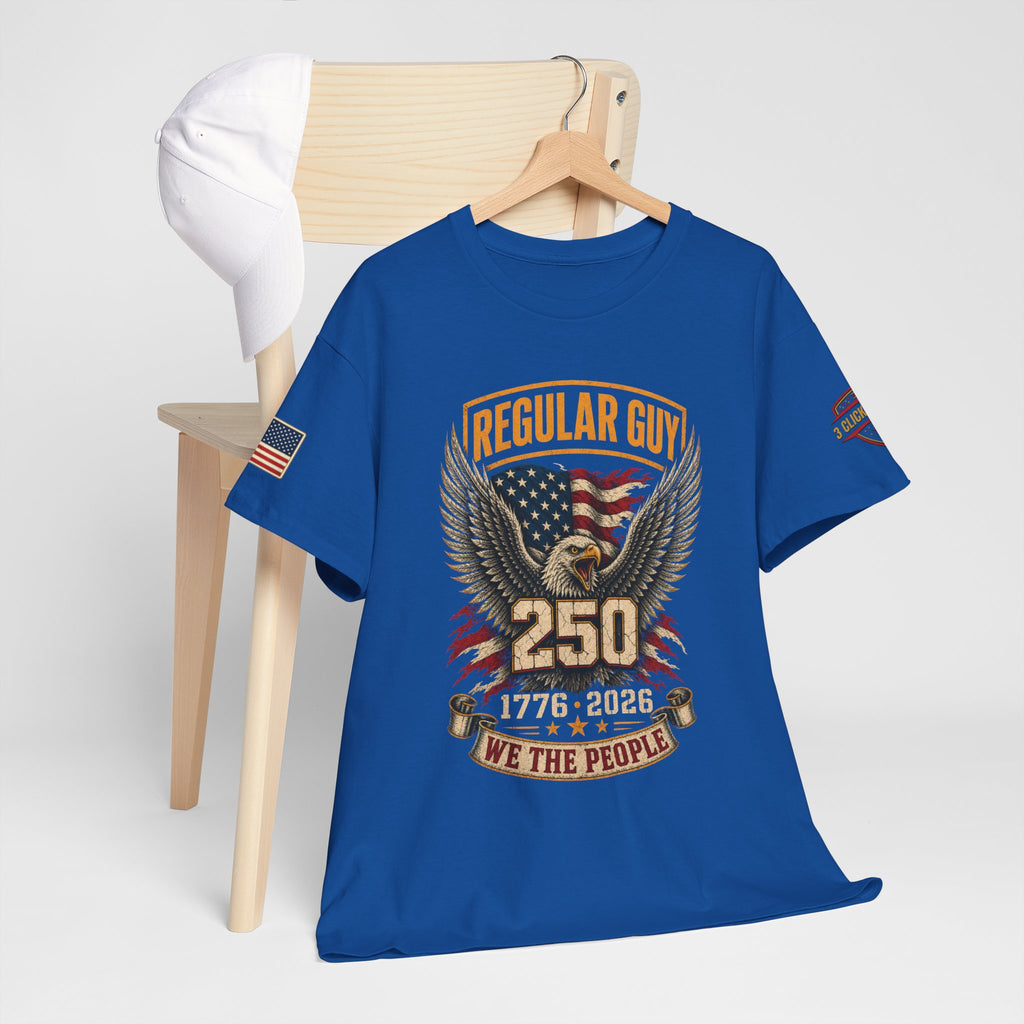 Regular Guy Supply — America 250 Tee | We The People | 1776-2026