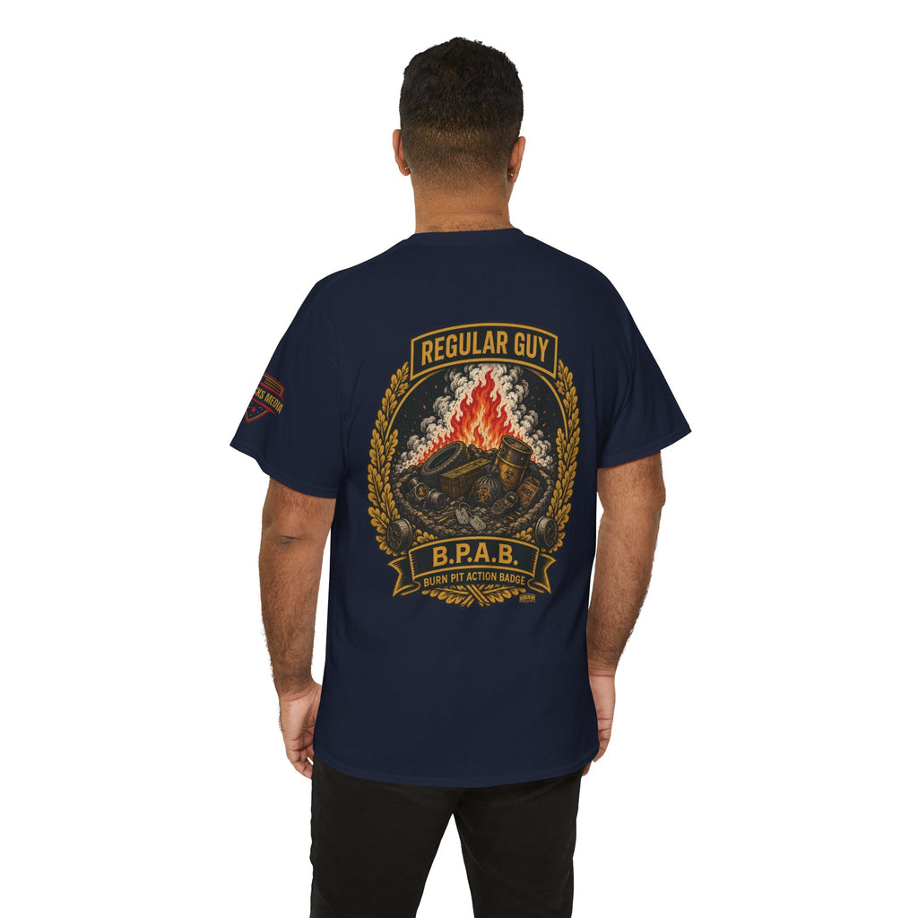 Regular Guy Supply - Burn Pit Action Badge Tee