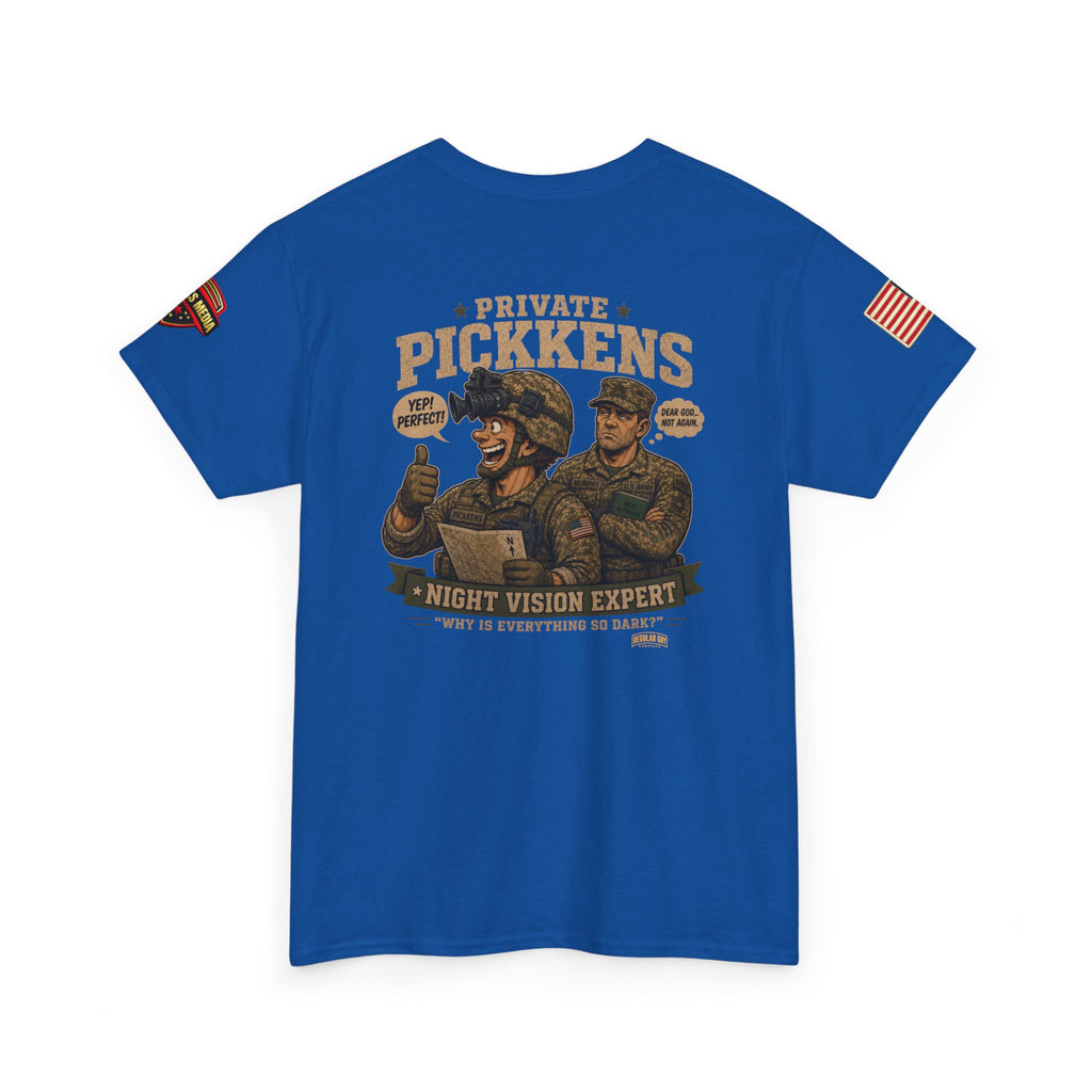 Regular Guy Supply - Private Pikkens "Night Vision Expert" Tee