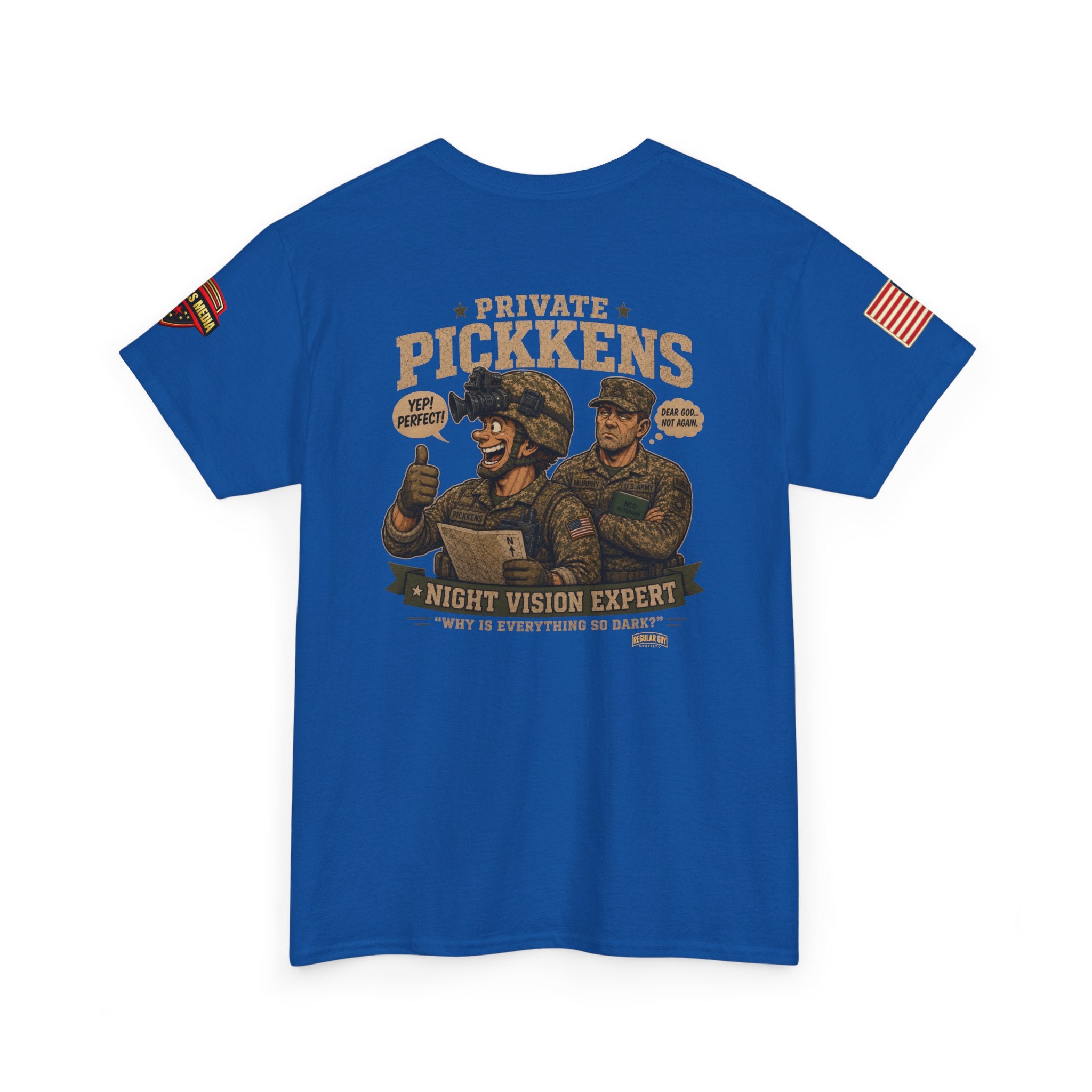 Regular Guy Supply - Private Pikkens "Night Vision Expert" Tee