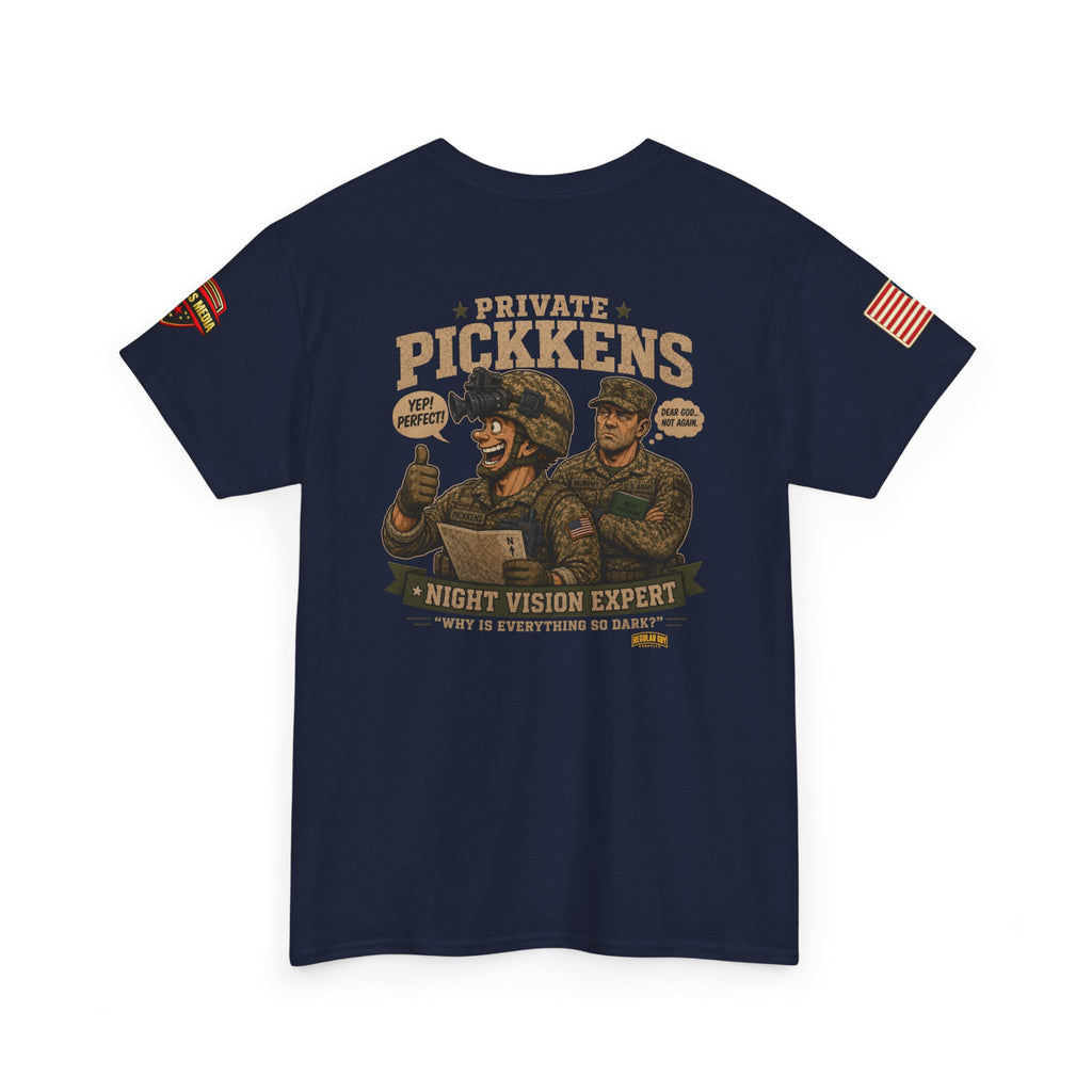 Regular Guy Supply - Private Pikkens "Night Vision Expert" Tee
