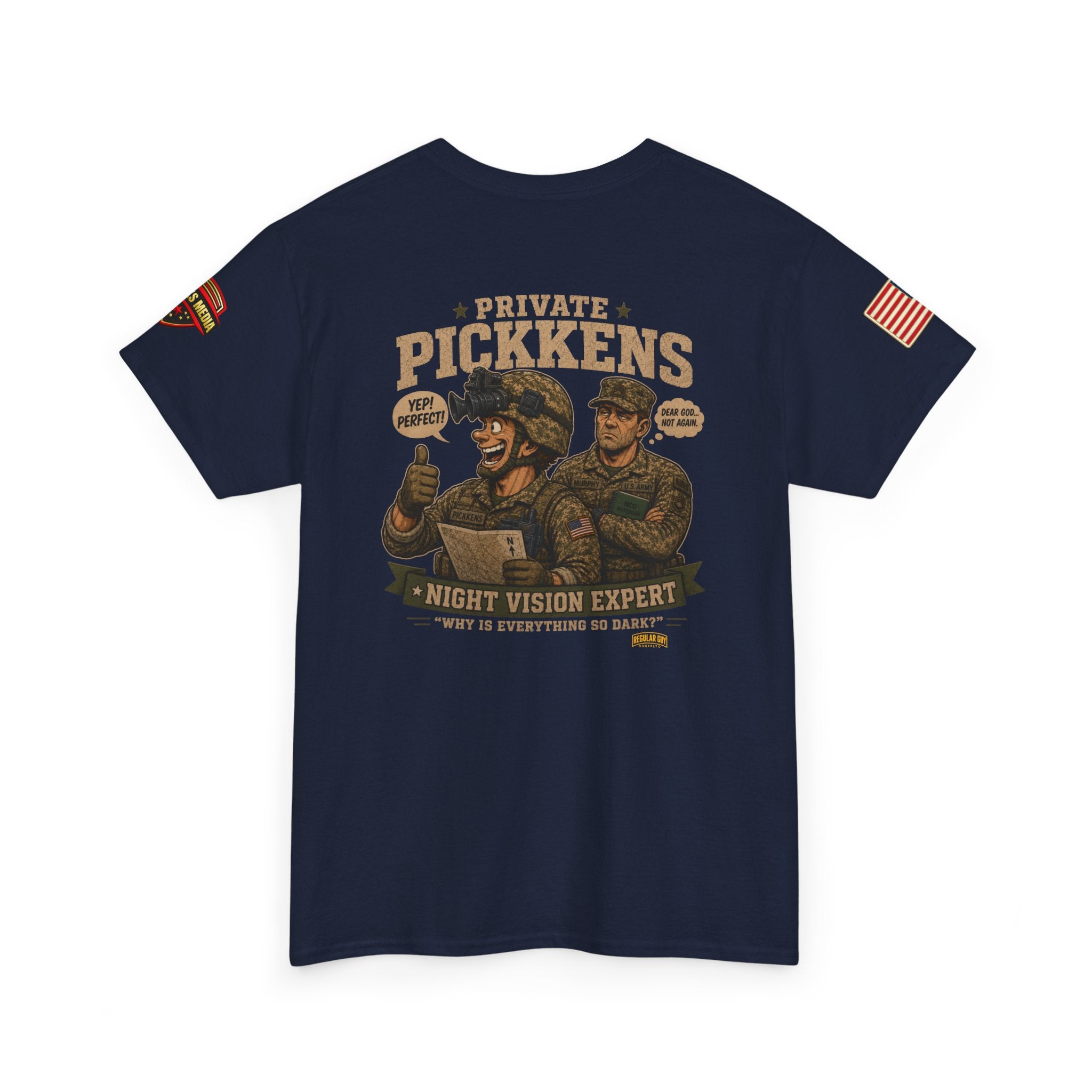 Regular Guy Supply - Private Pikkens "Night Vision Expert" Tee