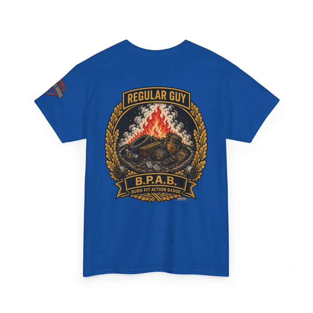 Regular Guy Supply - Burn Pit Action Badge Tee