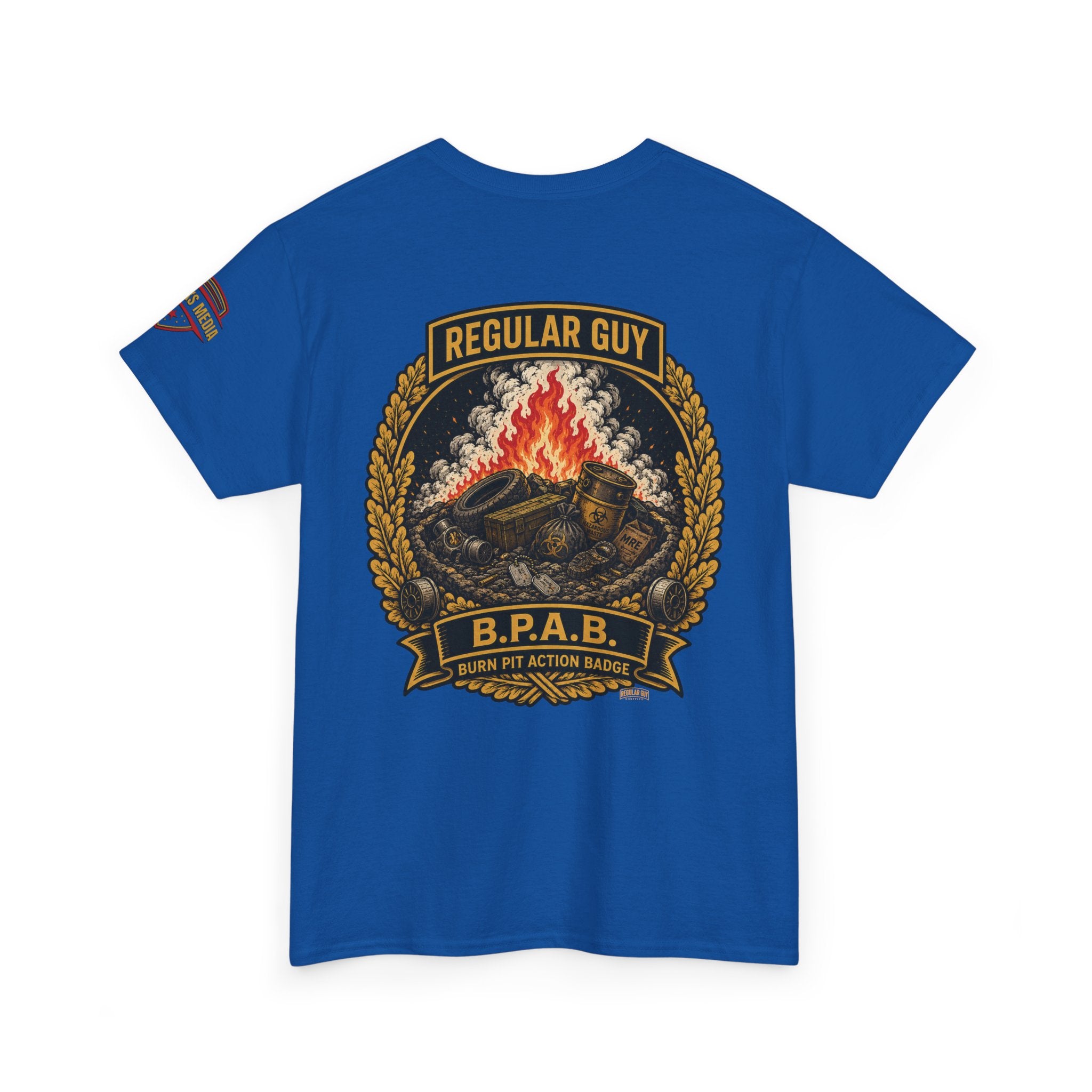 Regular Guy Supply - Burn Pit Action Badge Tee
